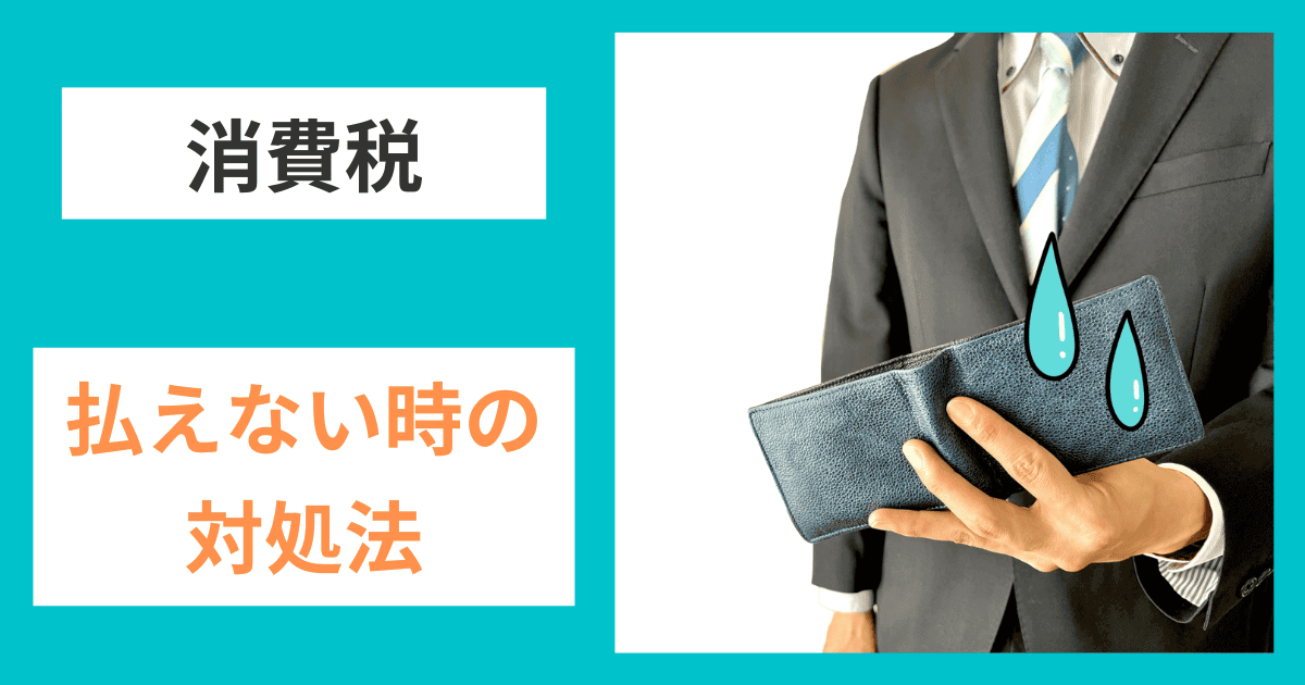 消費税を払えない時の対処法｜会社信用ドットコム