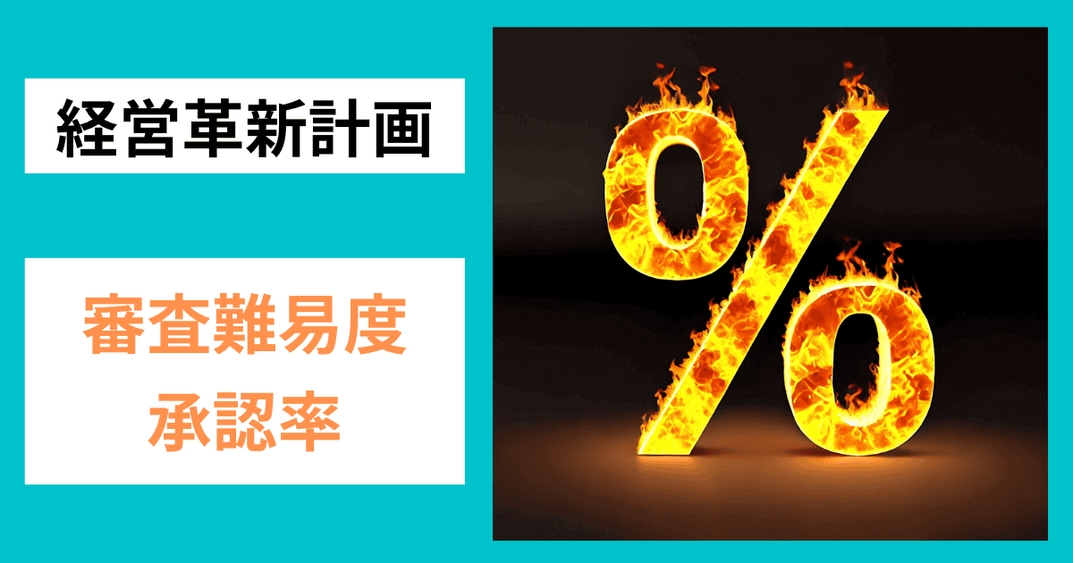 経営革新計画の審査難易度と承認率｜会社信用ドットコム