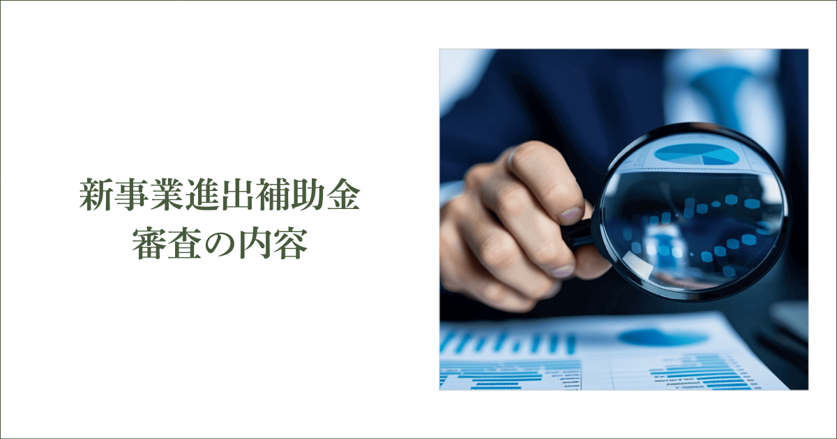 新事業進出補助金の審査の内容｜会社信用ドットコム