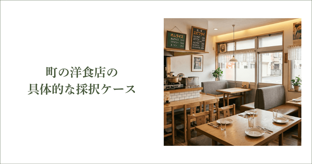 【サンプル記入例を配布】洋食店が「店舗改装」と「広告宣伝」で顧客開拓を目指すケース｜会社信用ドットコム
